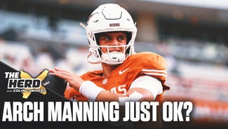 Next Story Image: Has Texas' Arch Manning Met The Hype? Joel Klatt Argues He's 'Just Been OK'